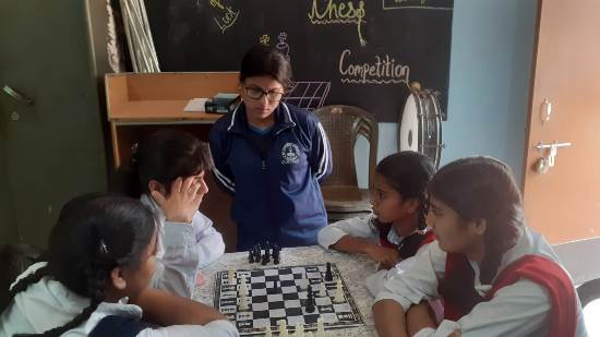 CHESS COMPETITION 2023 -24 PHOTO 1 | St. Arvindo Academy | 