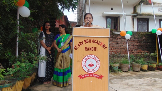 SPEECH BY PRINCIPAL ON 15TH AUGUST | St. Arvindo Academy | 