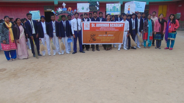 SWACH BHARAT ABHIYAAN 4 | St. Arvindo Academy | 